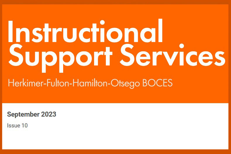 Instructional Support Services September 2023 Newsletter