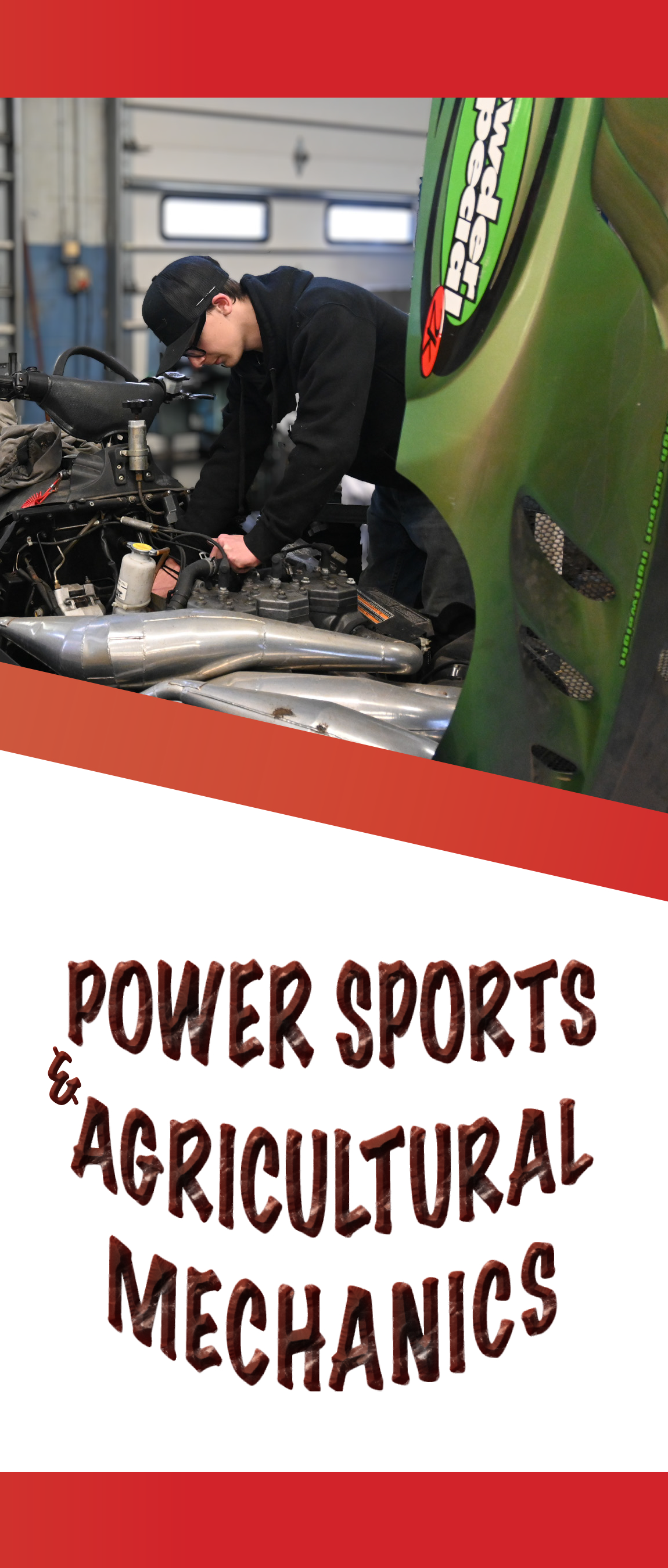 Power Sports & Agricultural Mechanics program brochure