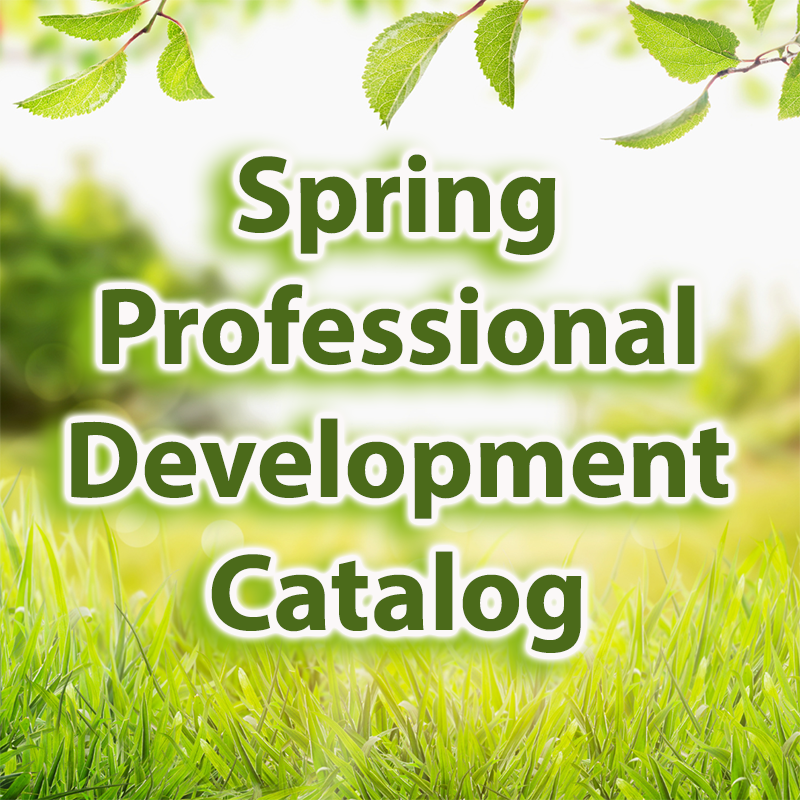 Spring professional development catalog