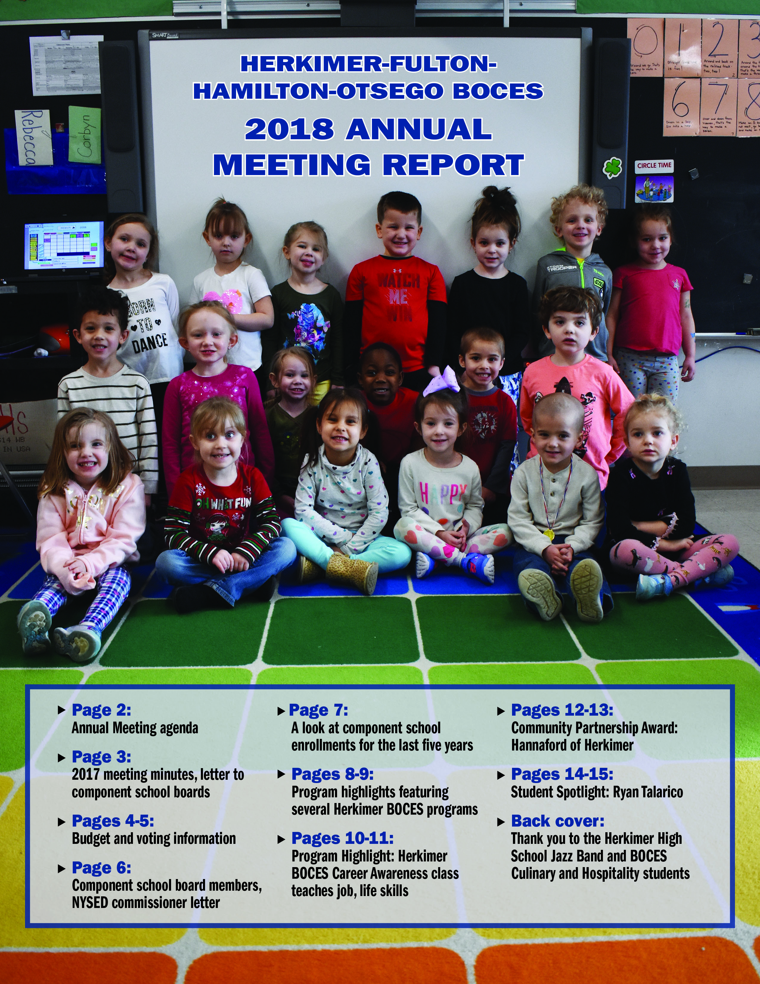 2018 Herkimer BOCES Annual Meeting Report cover