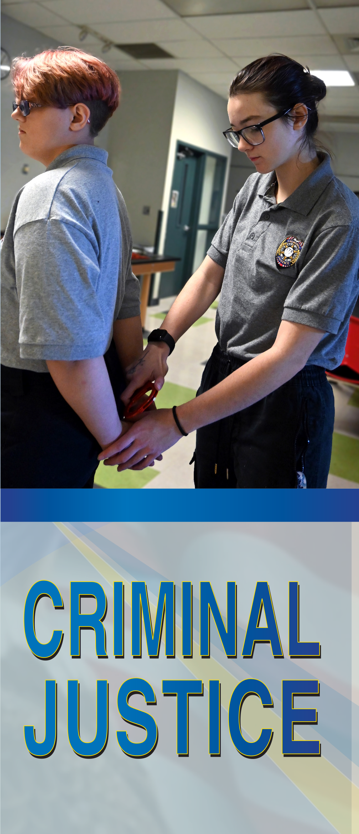 Criminal Justice program brochure cover