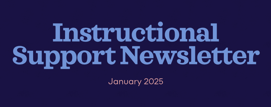 ISS Newsletter January 2025 header