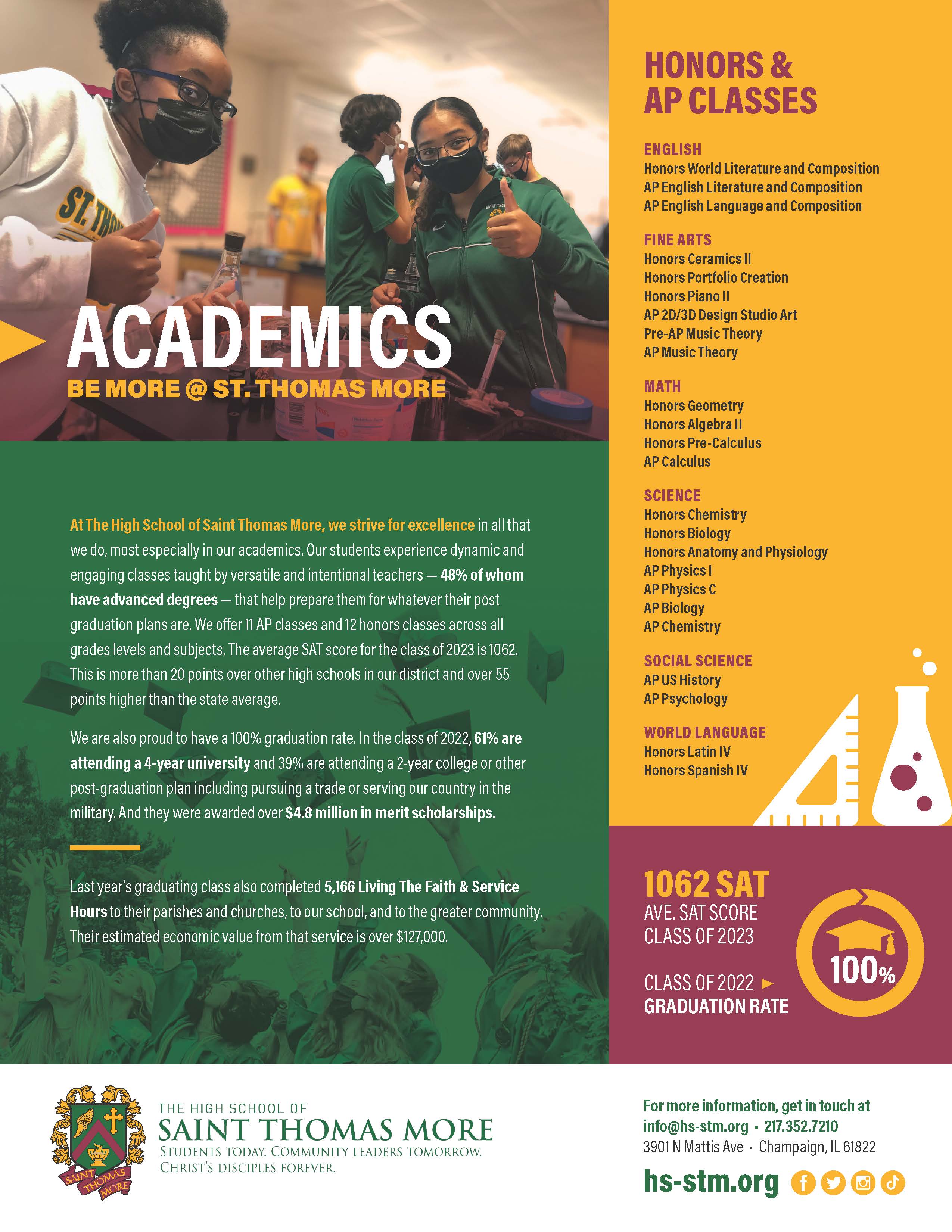 22-23 academics flyer