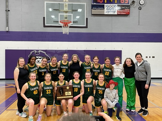 22-23 STM Girls Basketball Sectional Champions