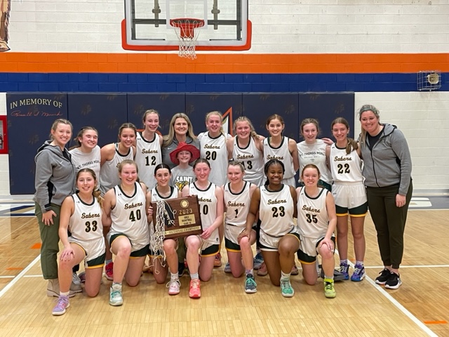 22-23 STM Girls Basketball Super Sectional Champions