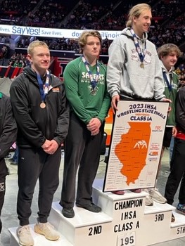 22-23 STM Brody Cuppernell IHSA 1A State Runner-up 195