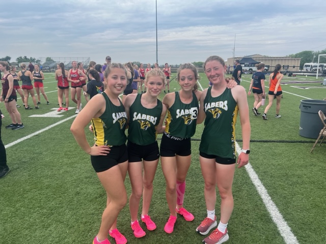22-23 STM Girls 4x800 Relay Team Qualified for State Meet