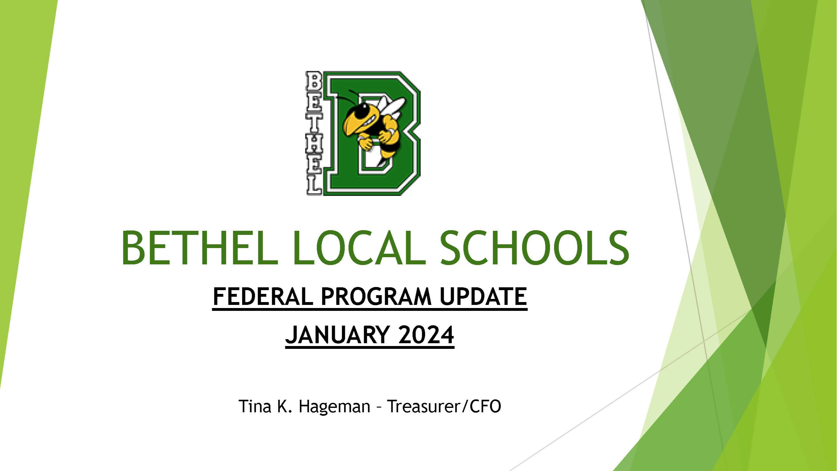 Federal Grants Update Photo