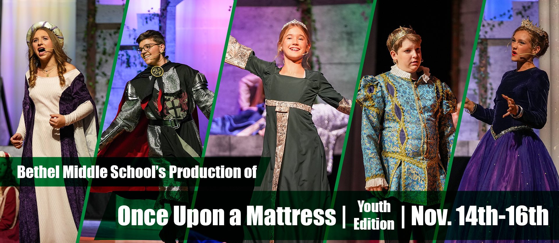 BMS Presents: Once Upon a Mattress: Youth Edition | Nov. 14th-16th
