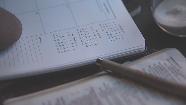 Stock photo of pen and paper