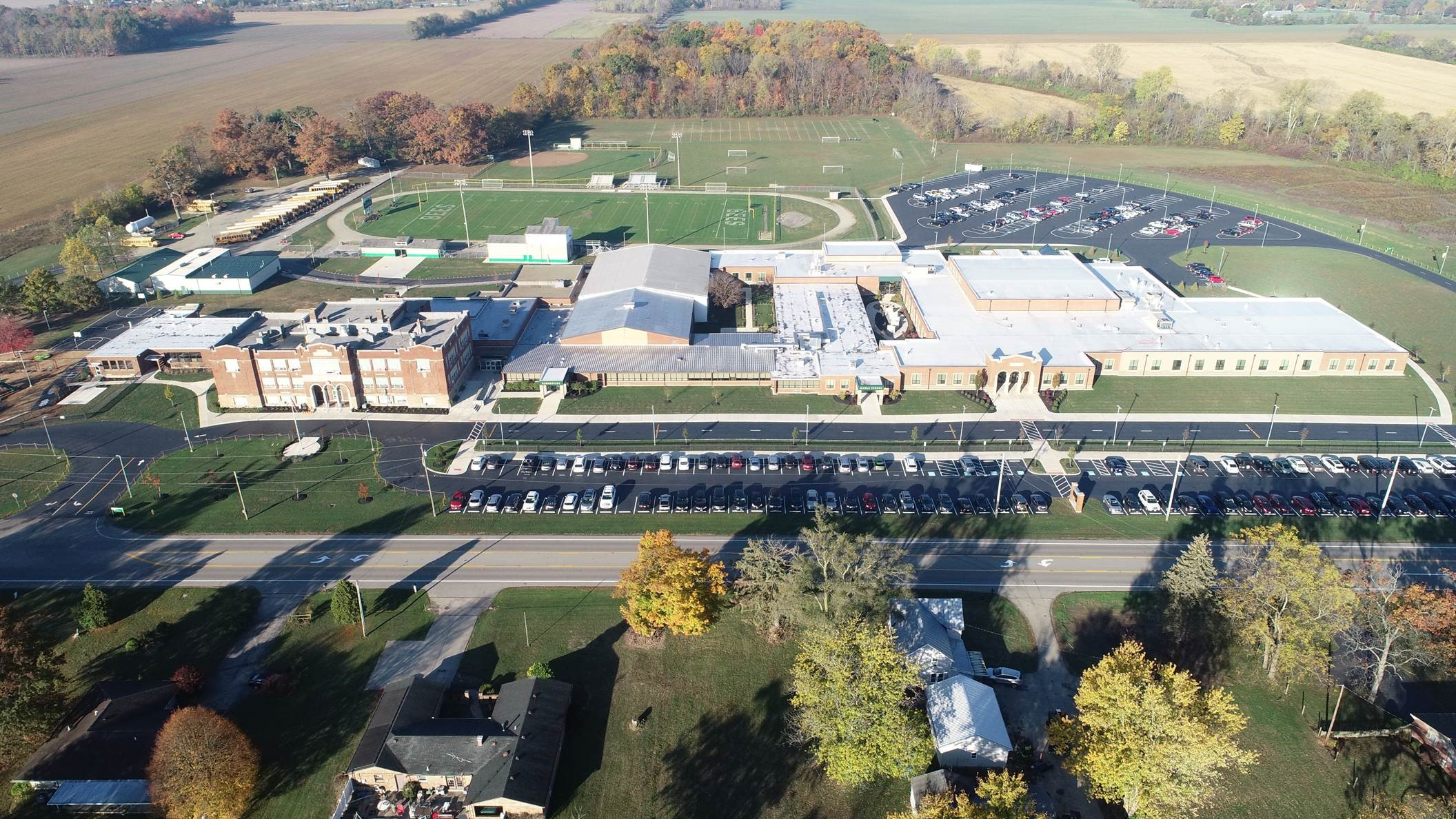 Bethel Local School Arial View