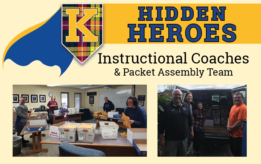 Photos of Instructional Coaches & Packet Assembly Team