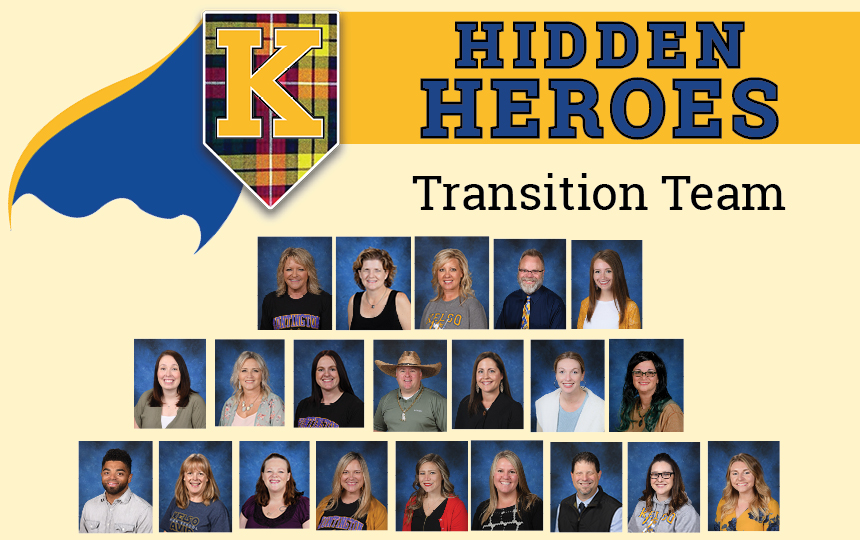Photos of the Transition Team.