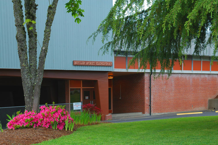 Outside picture of school