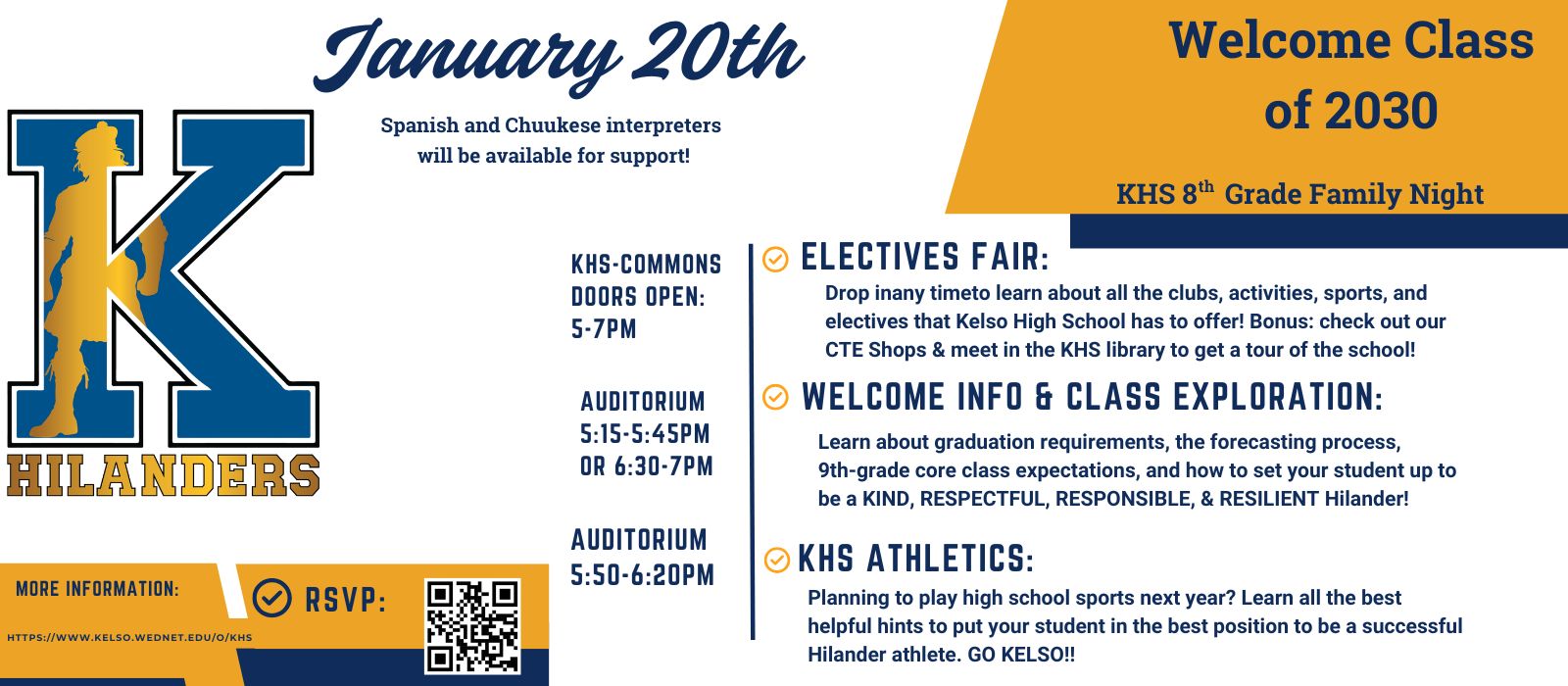 8th Grade Info Night