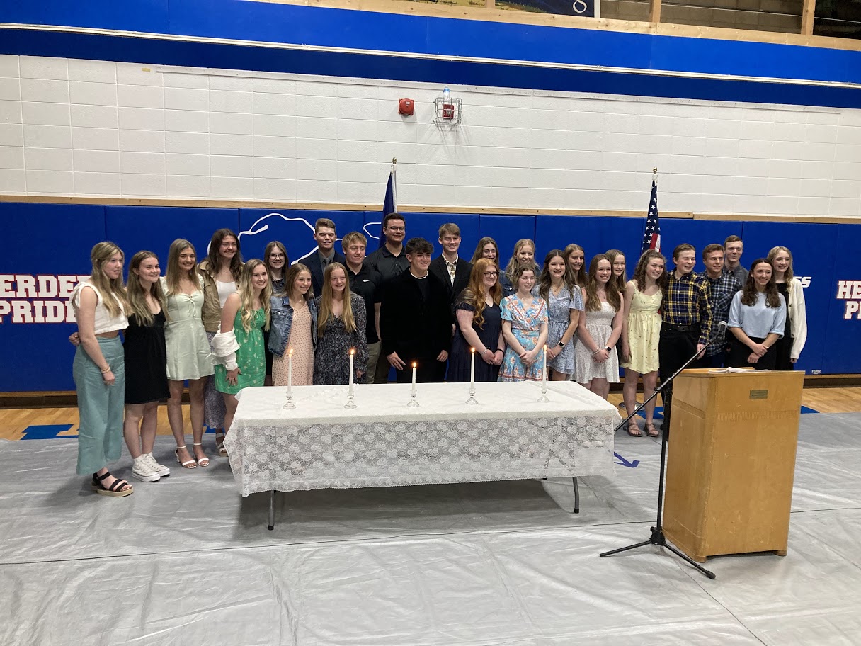 2022 NHS Induction ceremony