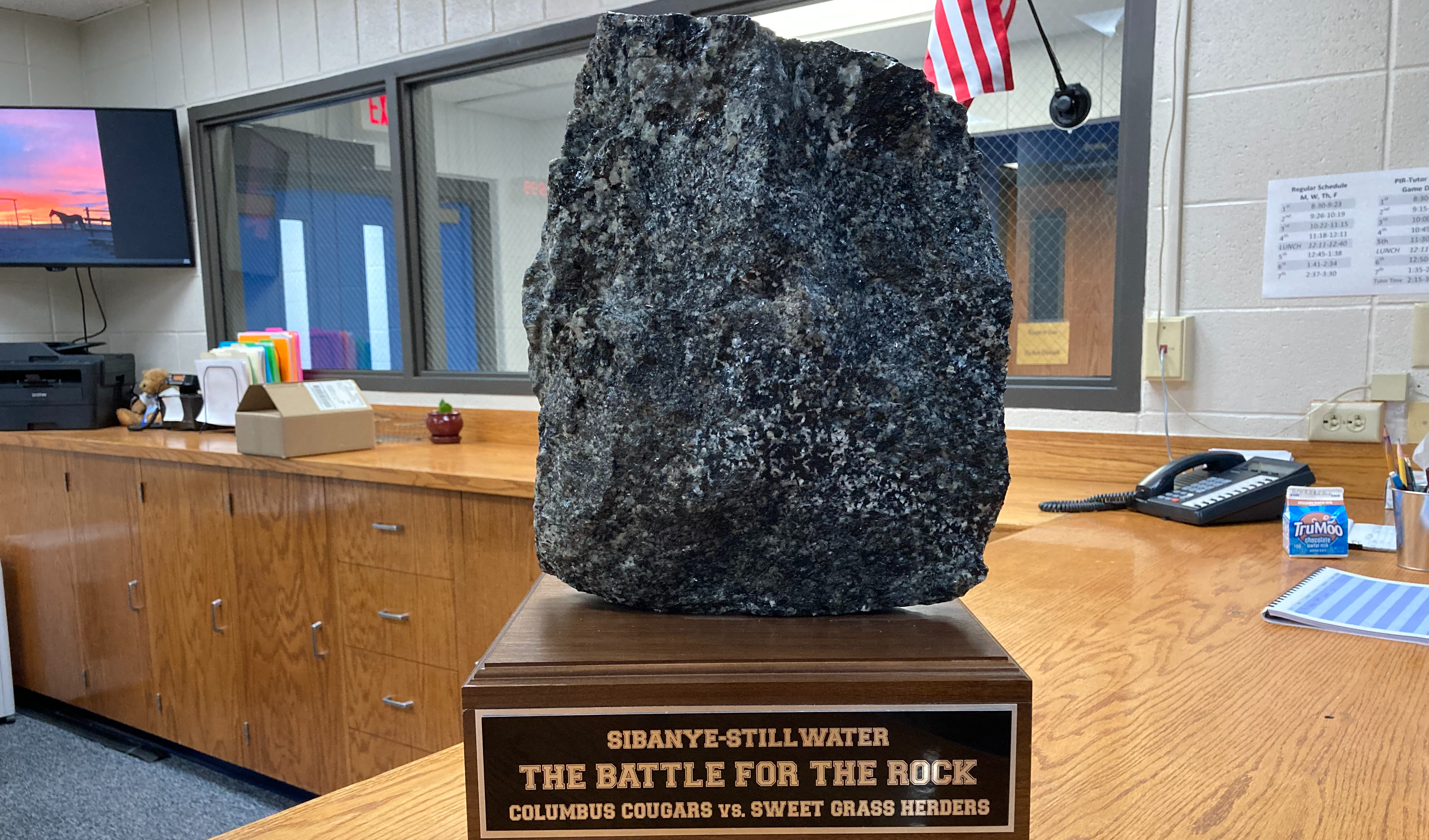 battle of the rock trophy