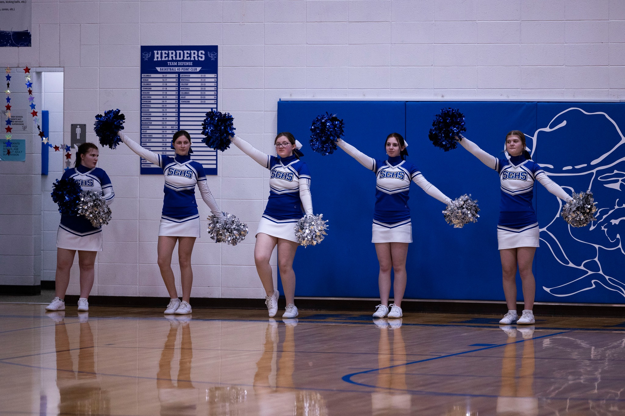 cheerleaders winter 2023