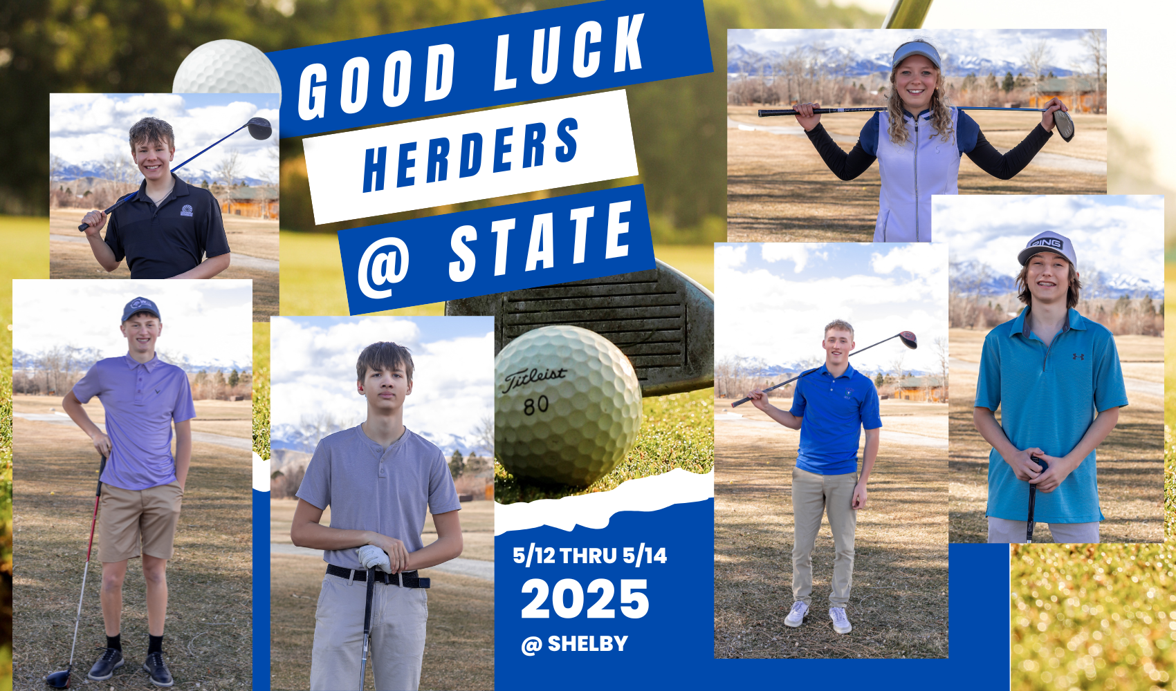 Good Luck Herders Golf 2025