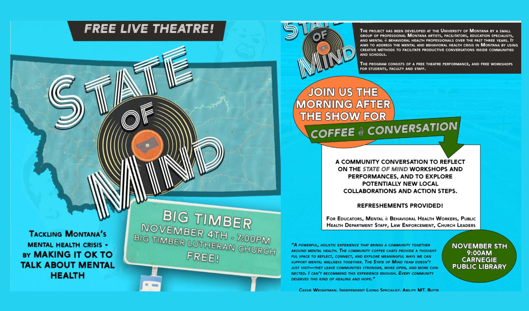 State of Mind Tackiling Montana's mental Halth Crisis