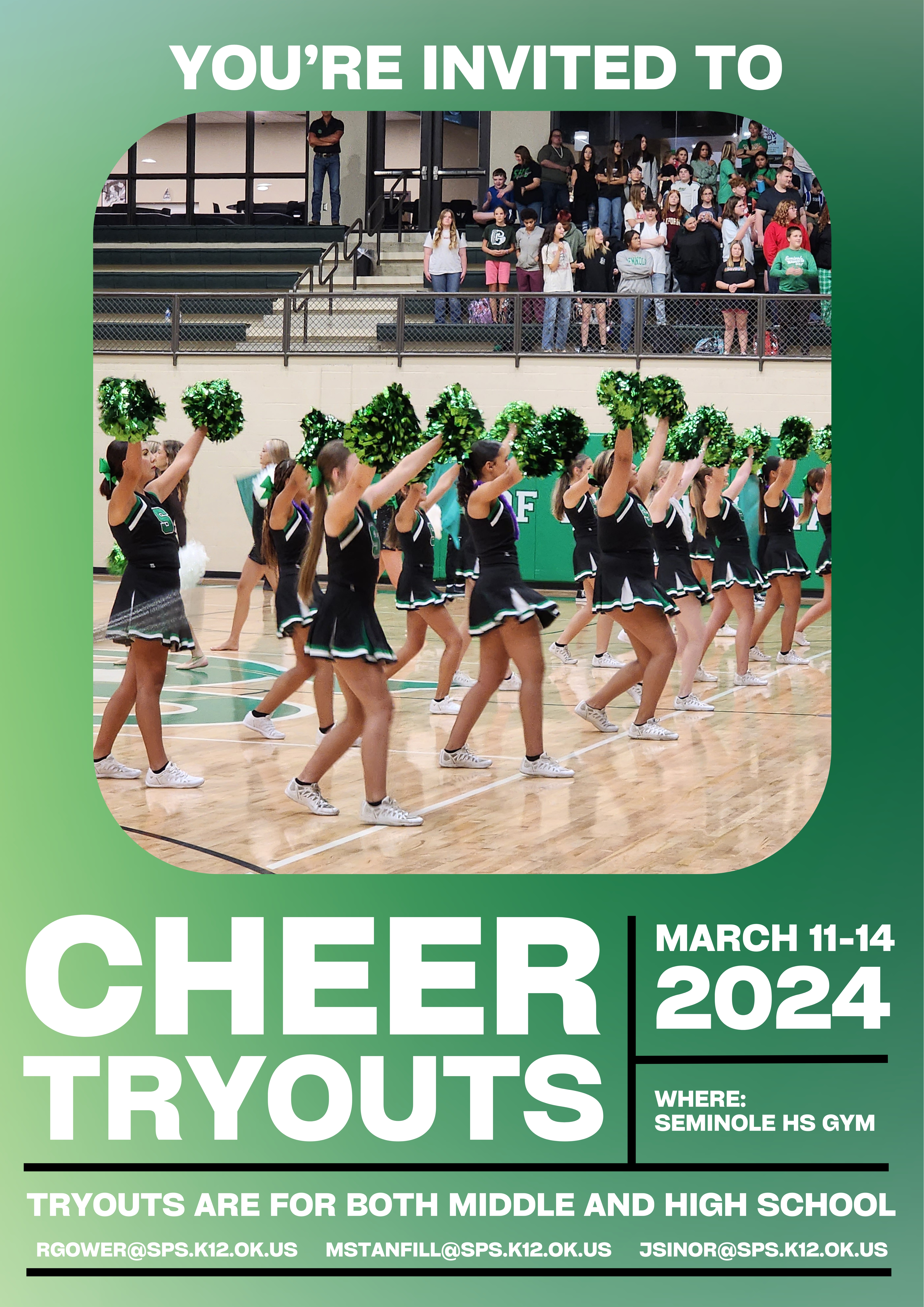 cheer tryouts 2024