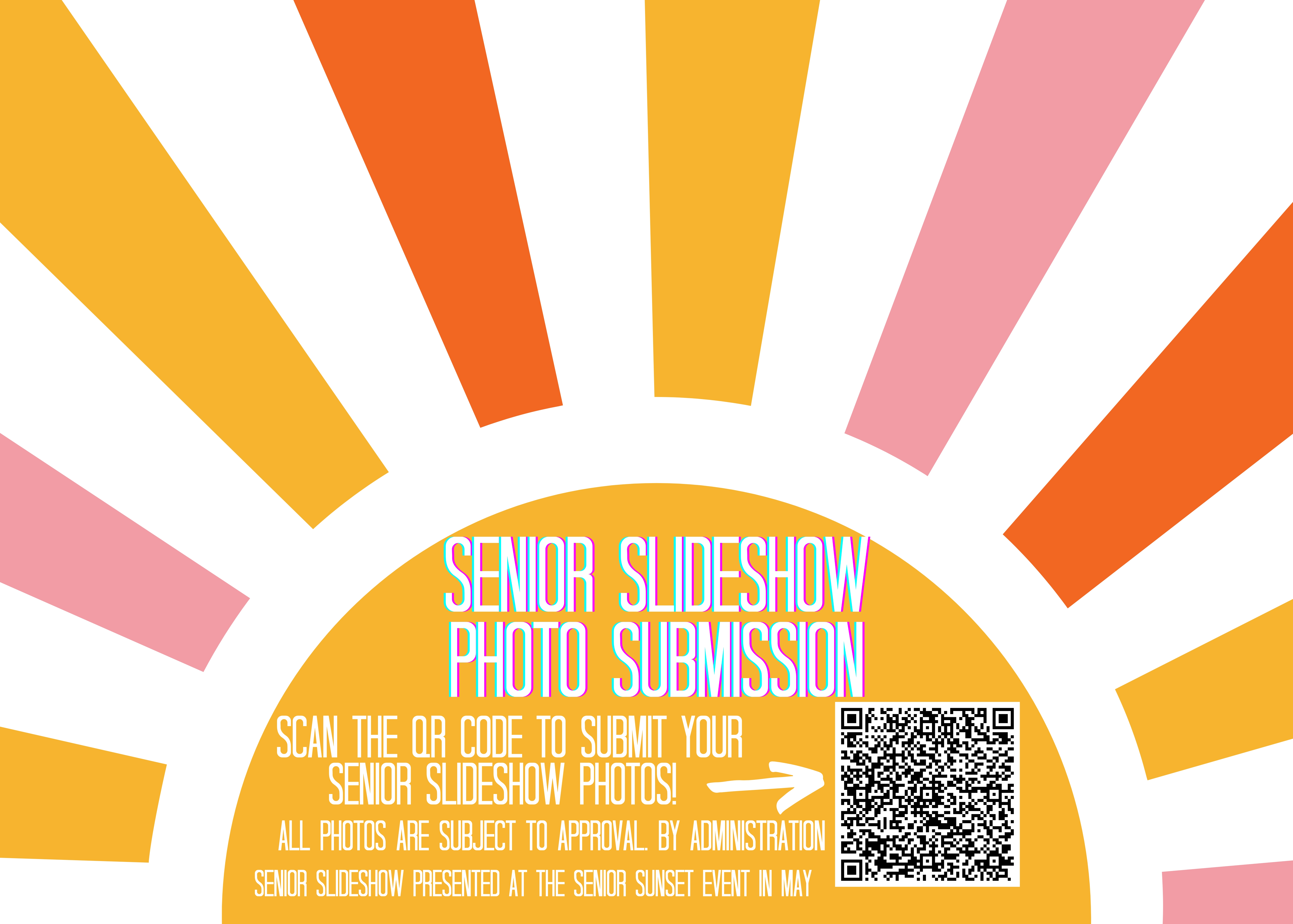 senior slideshow photo submission info