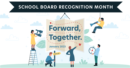 January is School Board Recognition Month. Let us thank our School Board of Education for their extraordinary service to our Strawn ISD students and staff!  Tina Spakes, President  Craig Abbott, Vice President  Shannon Stoker, Secretary  Jessica Mallory  Brandy Sizemore  Chris Nuñez  Brad Couger