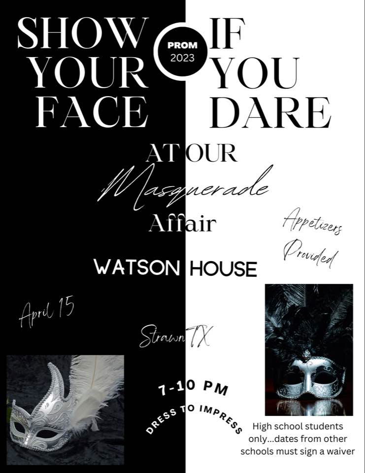 Prom Masquerade Flyer
