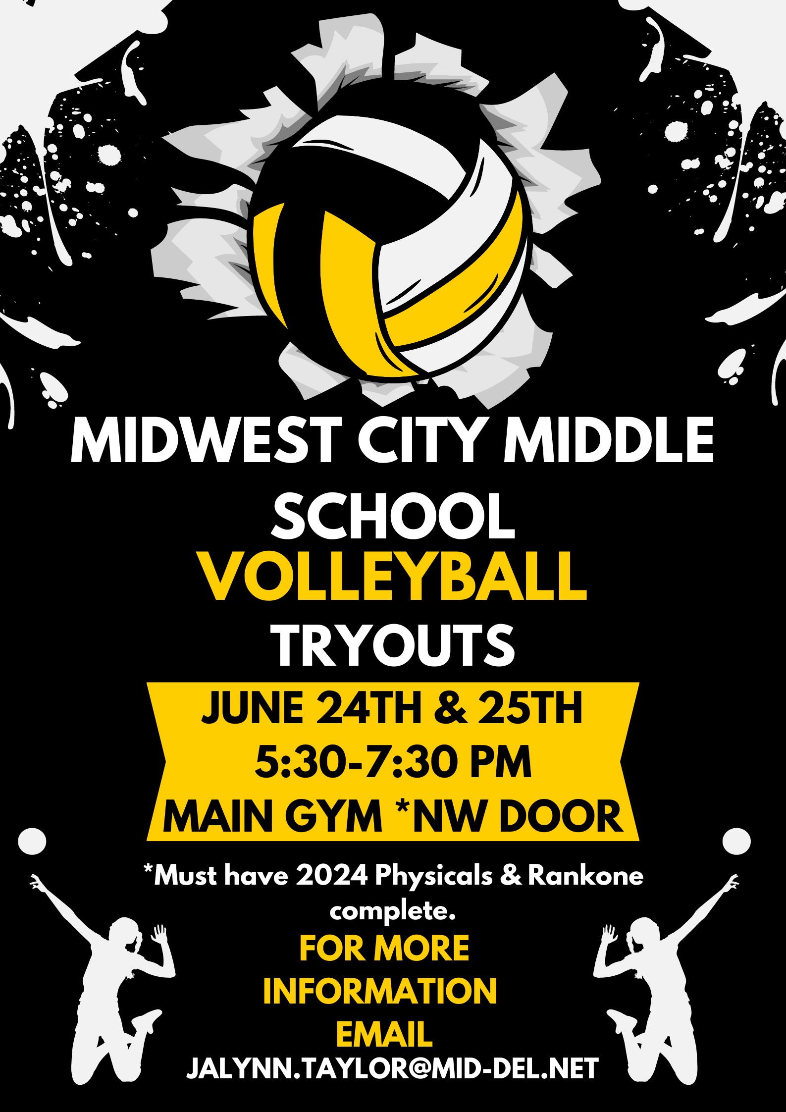 Volleyball Midwest City Middle School