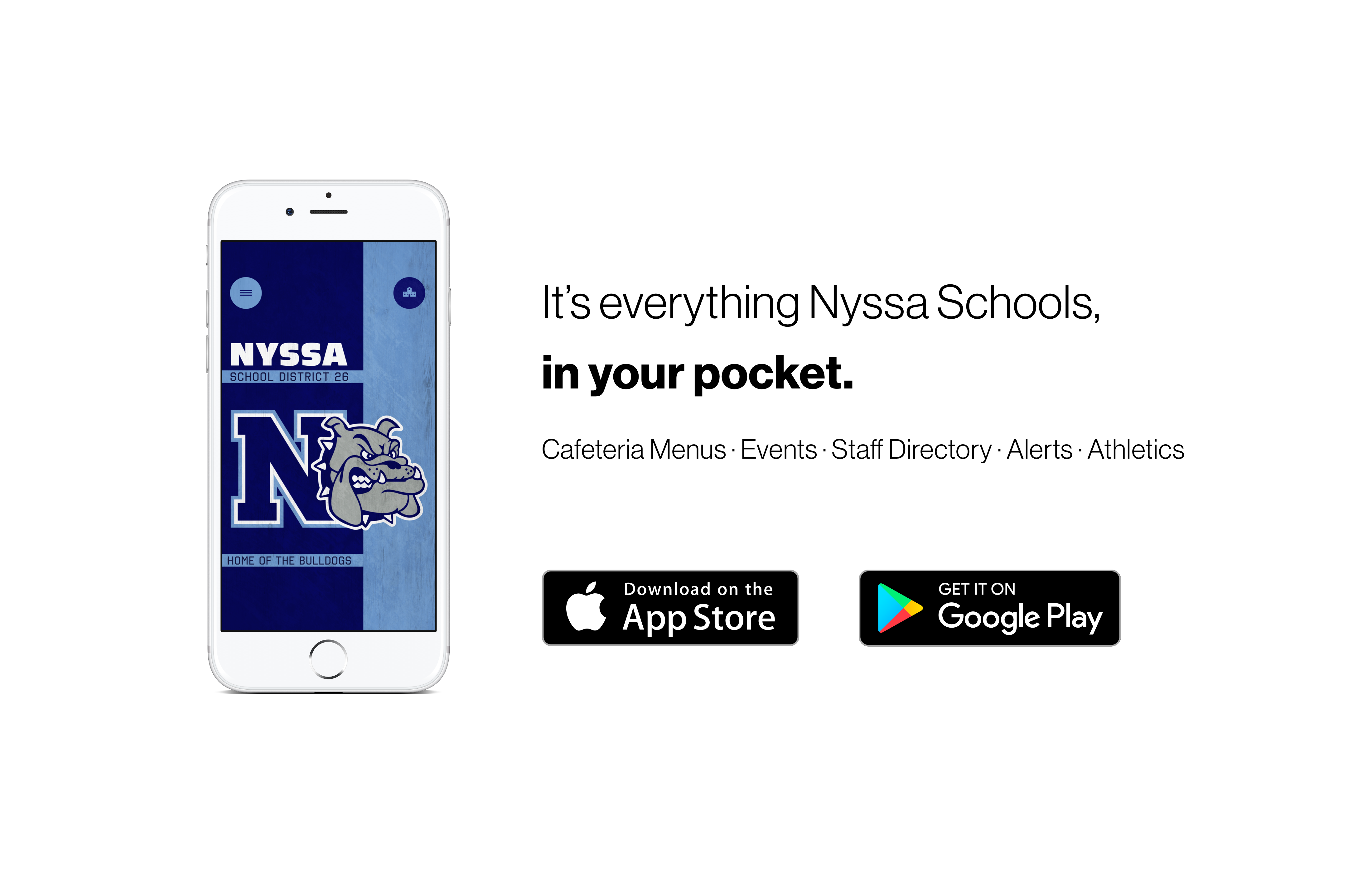 It's everything Nyssa Schools, in your pocket