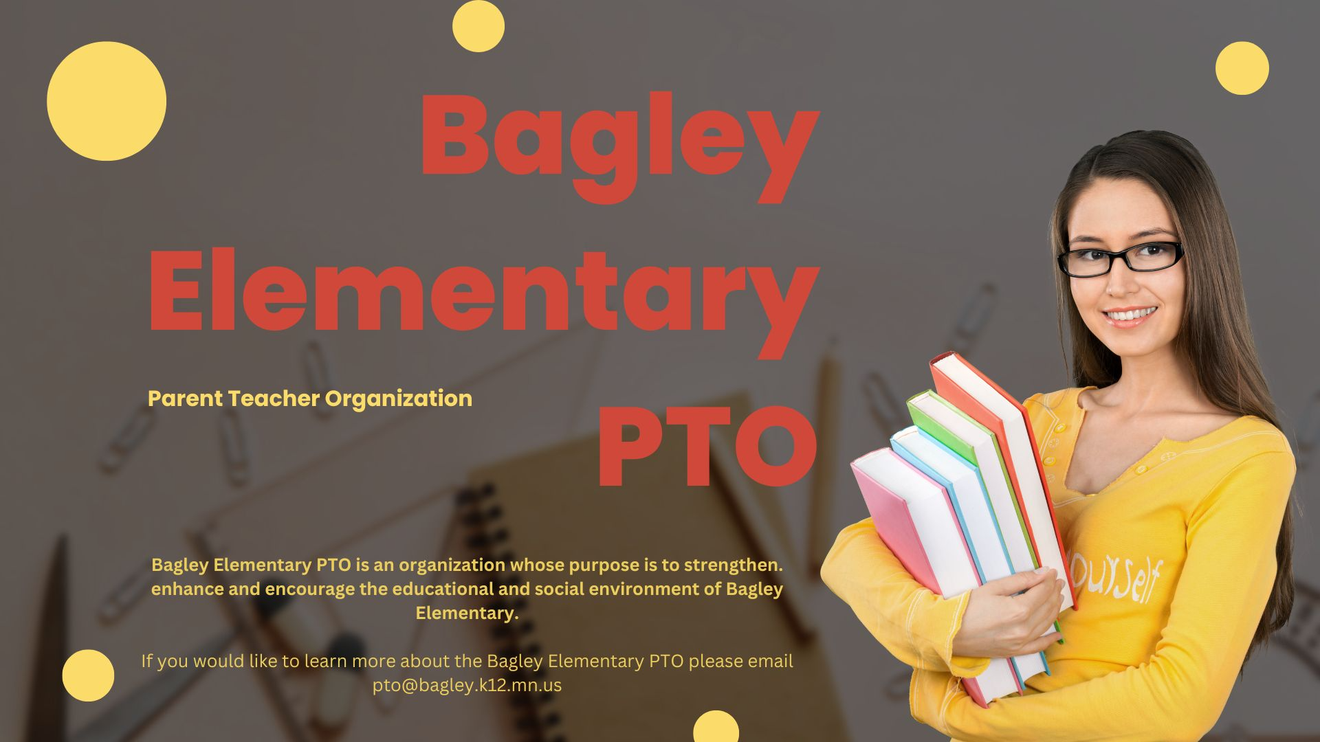 Parent and Teacher Organization Bagley School District 162