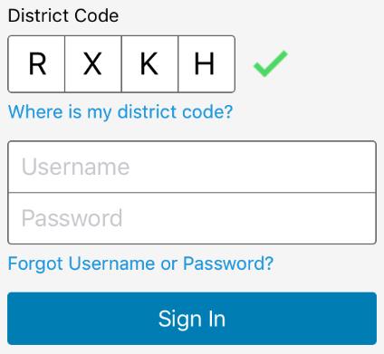 district code