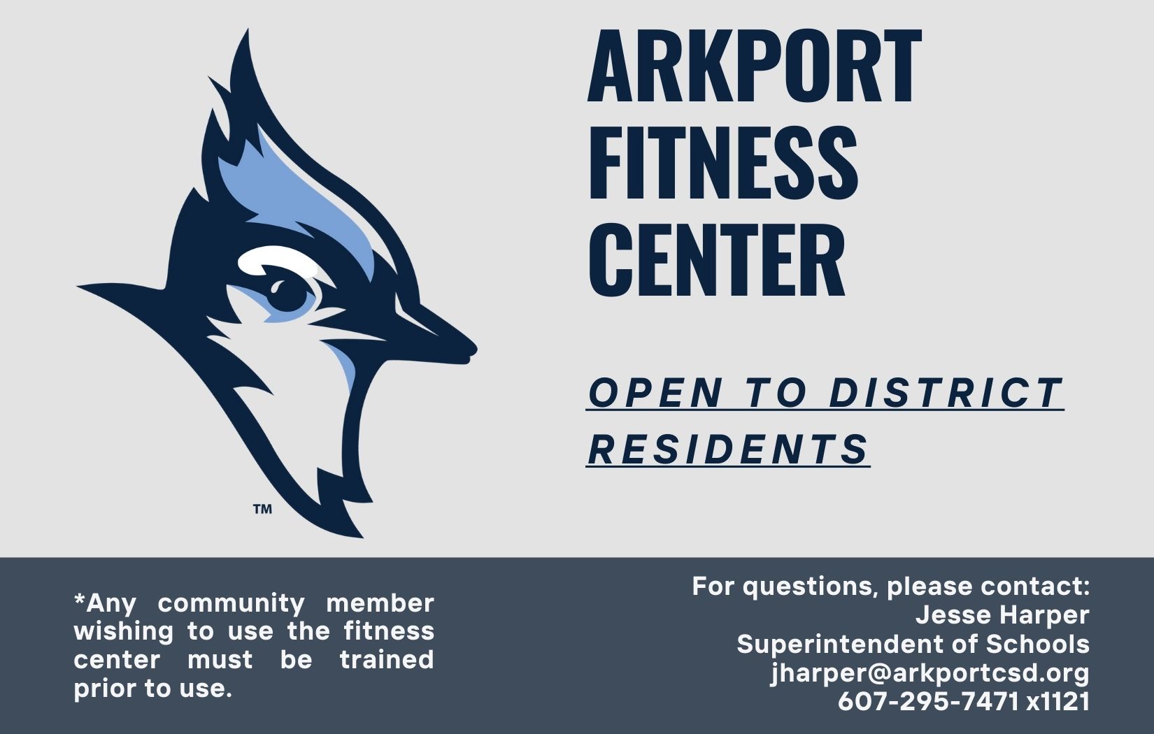 Fitness Center Information