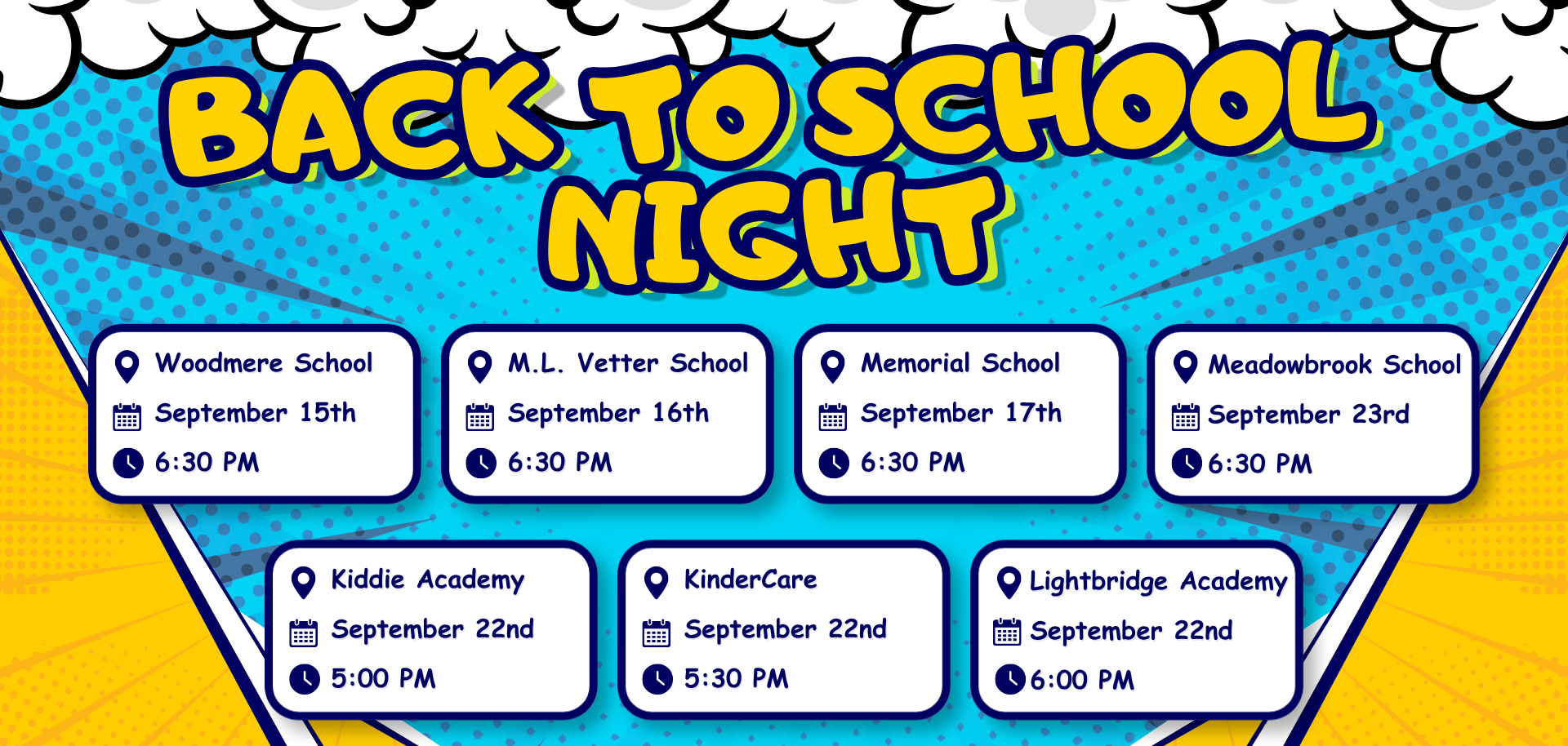 Back to School Night
