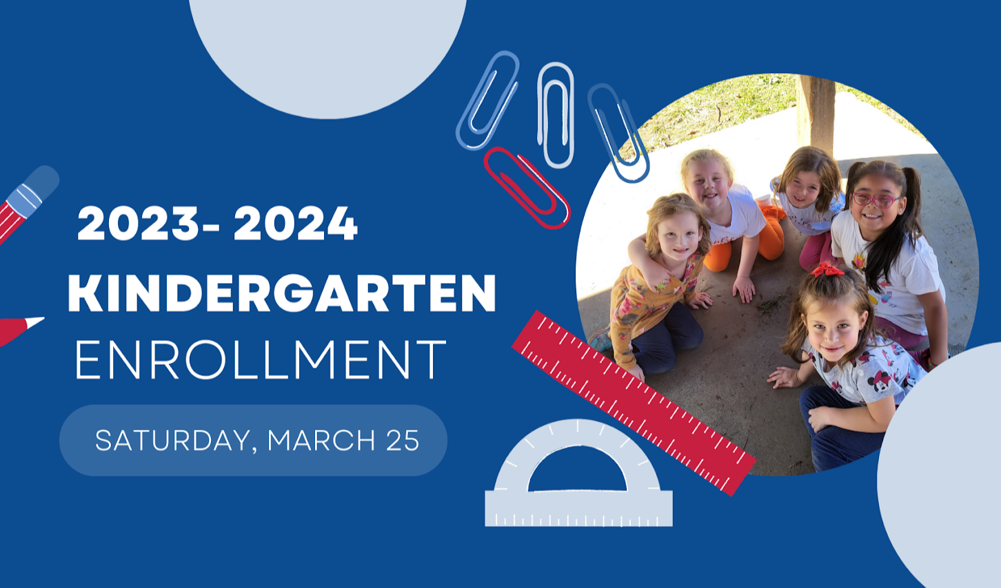 2023-2024 Kindergarten Enrollment 3/25/23