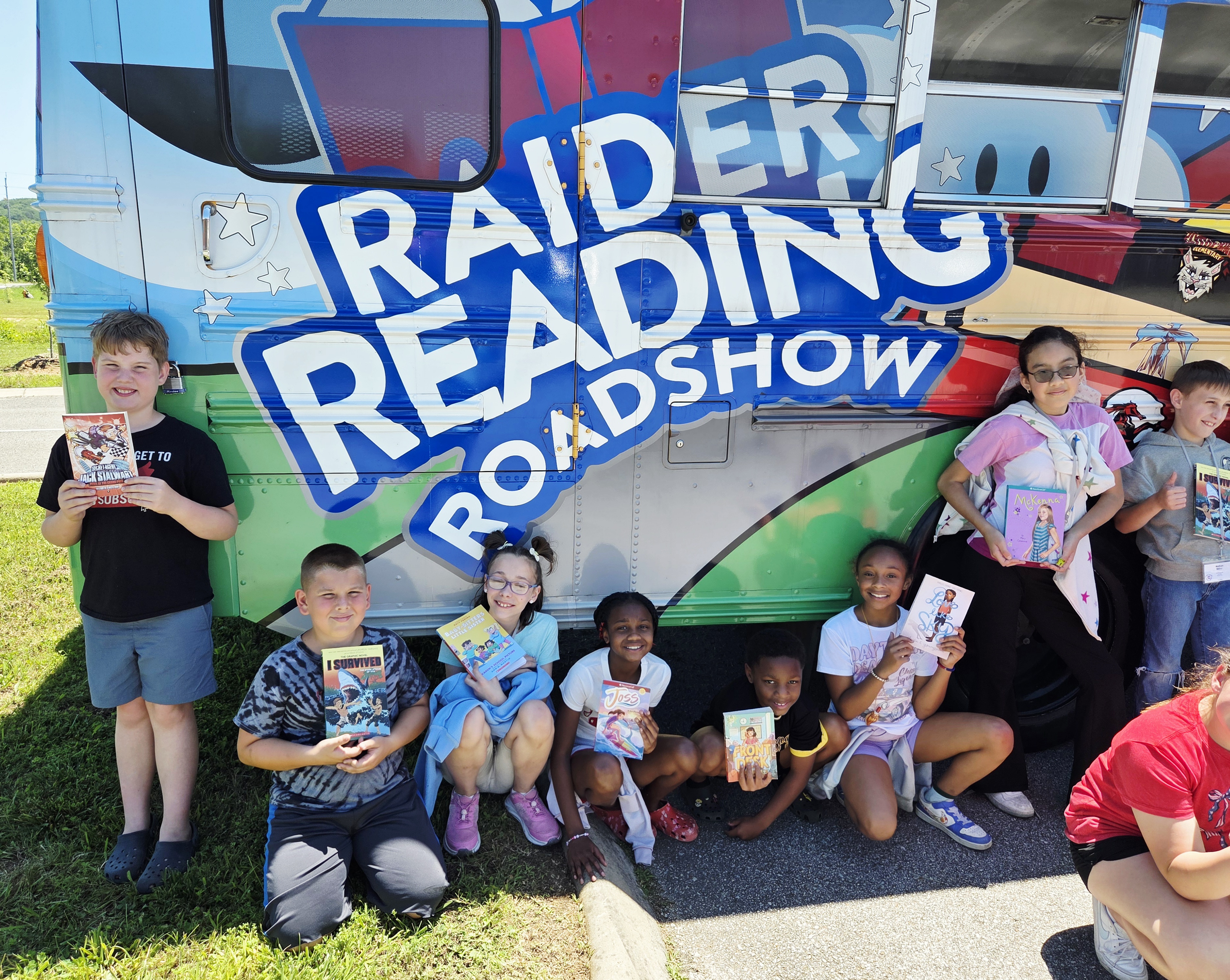 The summer program had the Raider Road Show for students