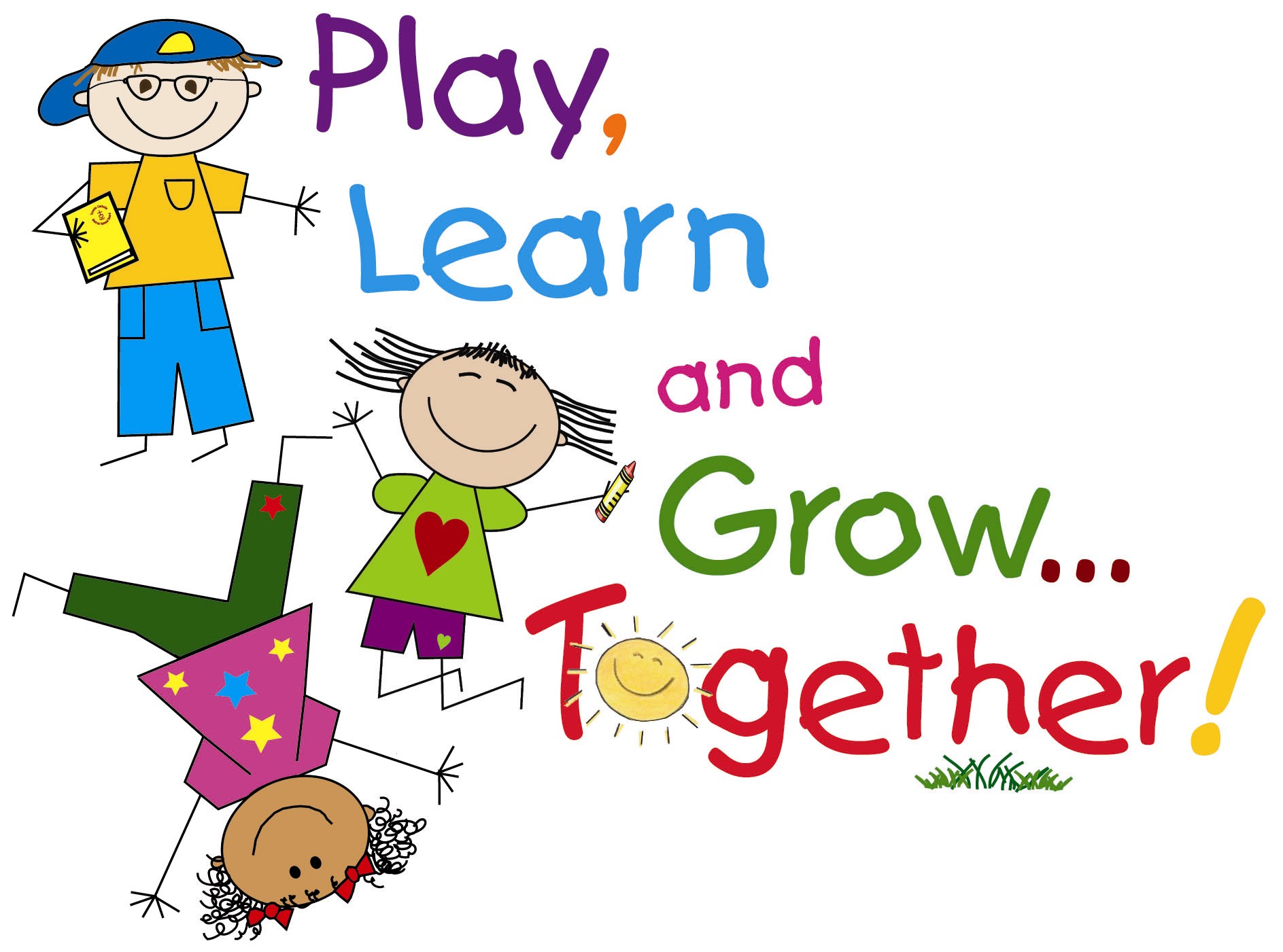 Kindergartem play learn grow together