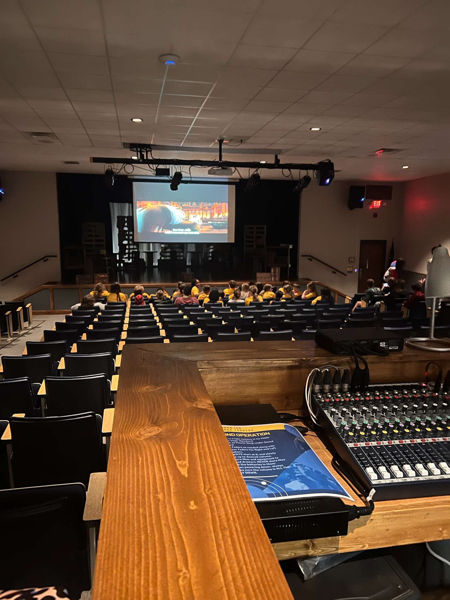 Auditorium view