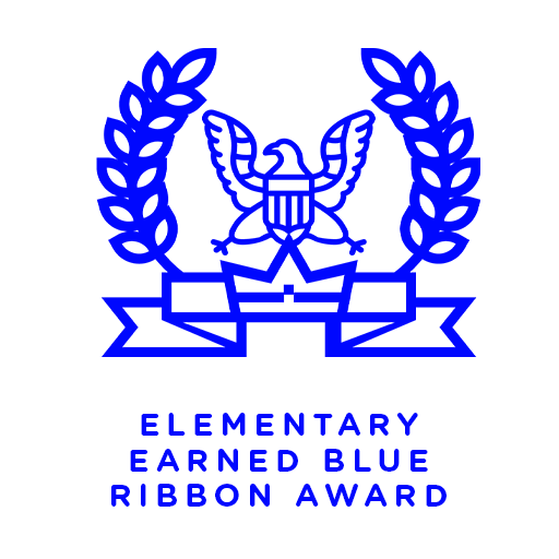 Elementary earned Blue Ribbon Award