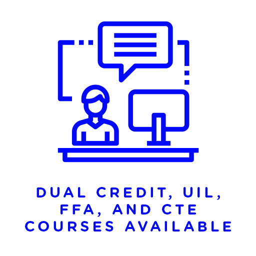 Dual Credit, UIL, FFA and CTE Courses Available