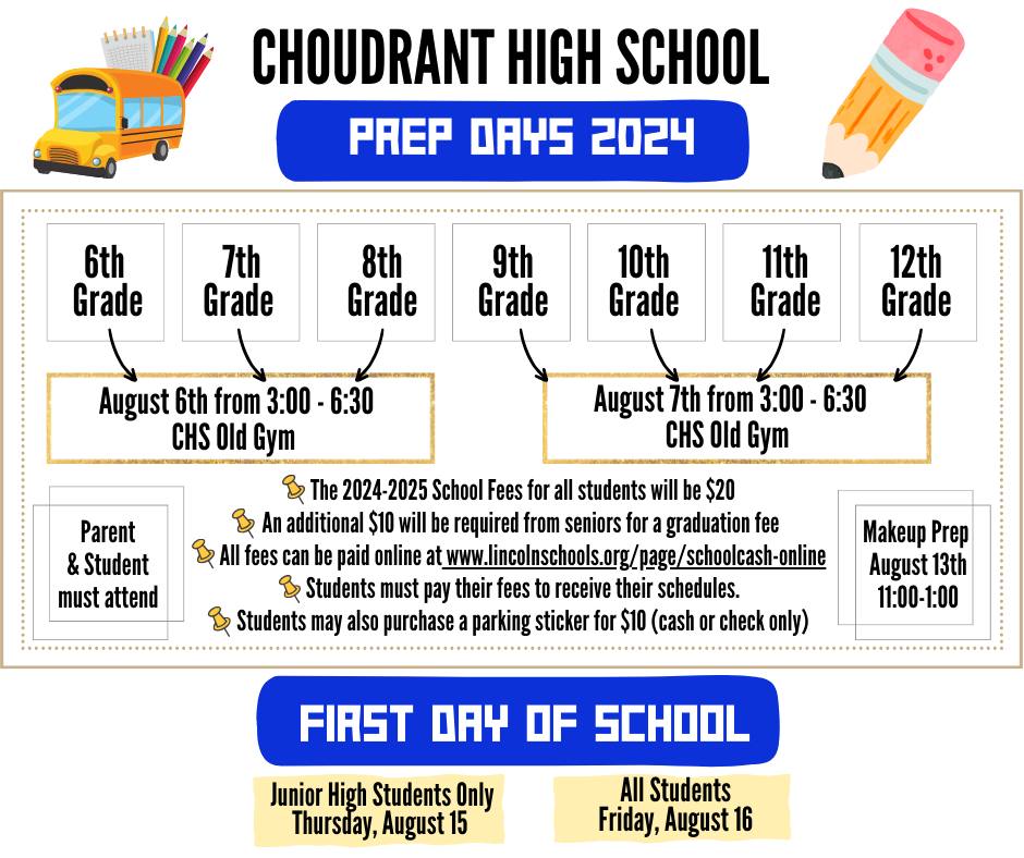 2425 Prep Days Lincoln Parish Schools