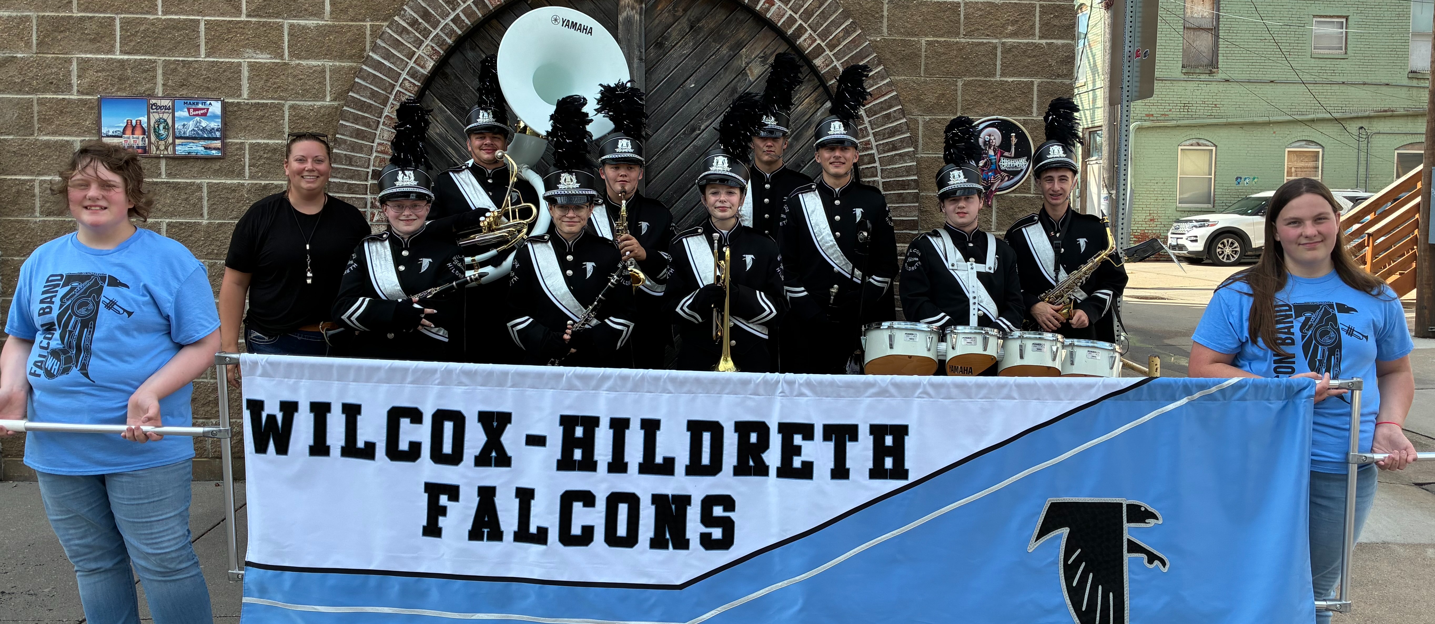 Wilcox- Hildreth High School Band takes home trophy at UNK Band Day! 