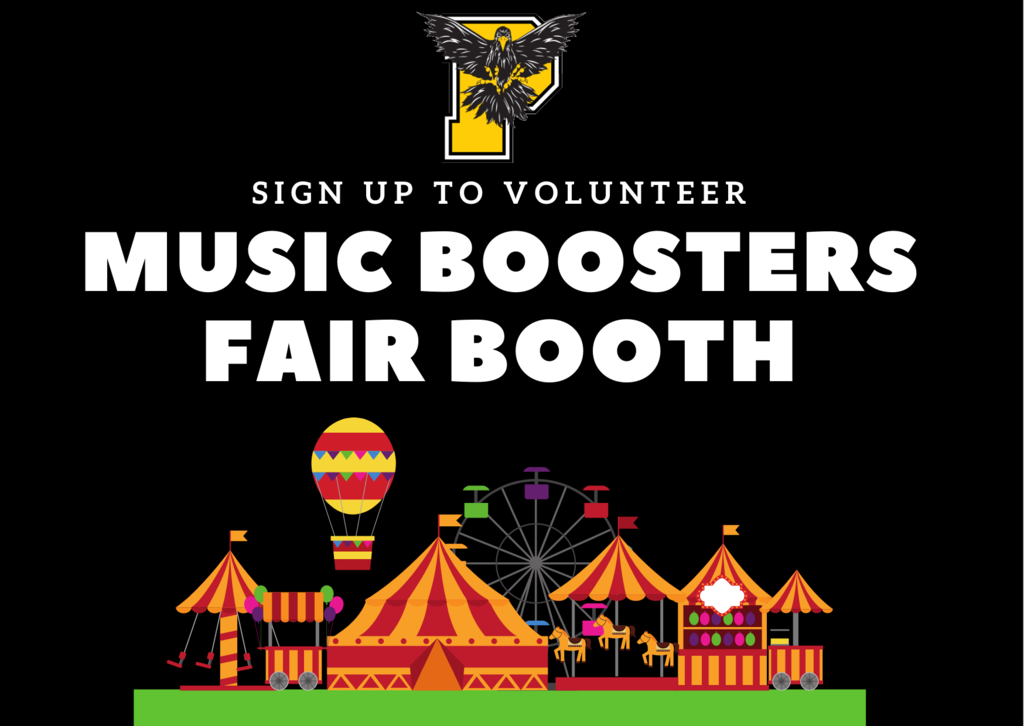 Music Boosters - Fair Sign Up