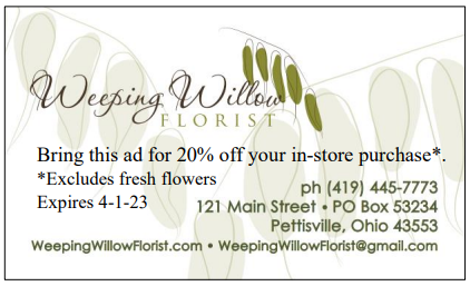 Weeping Willow Ad