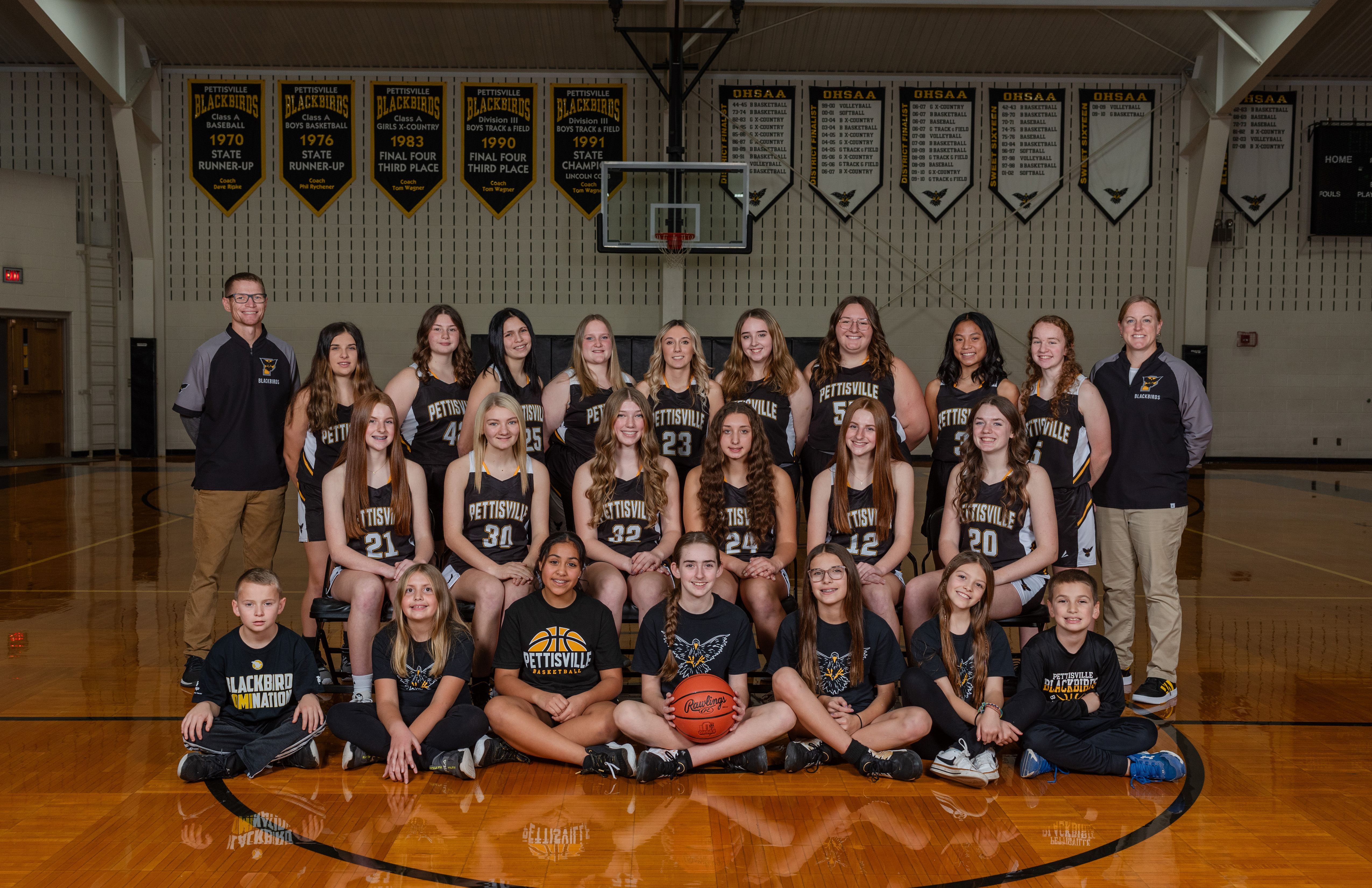 JV girls bball 2022