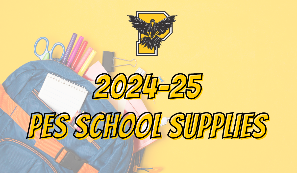 2024-25 school Supplies - Elementary