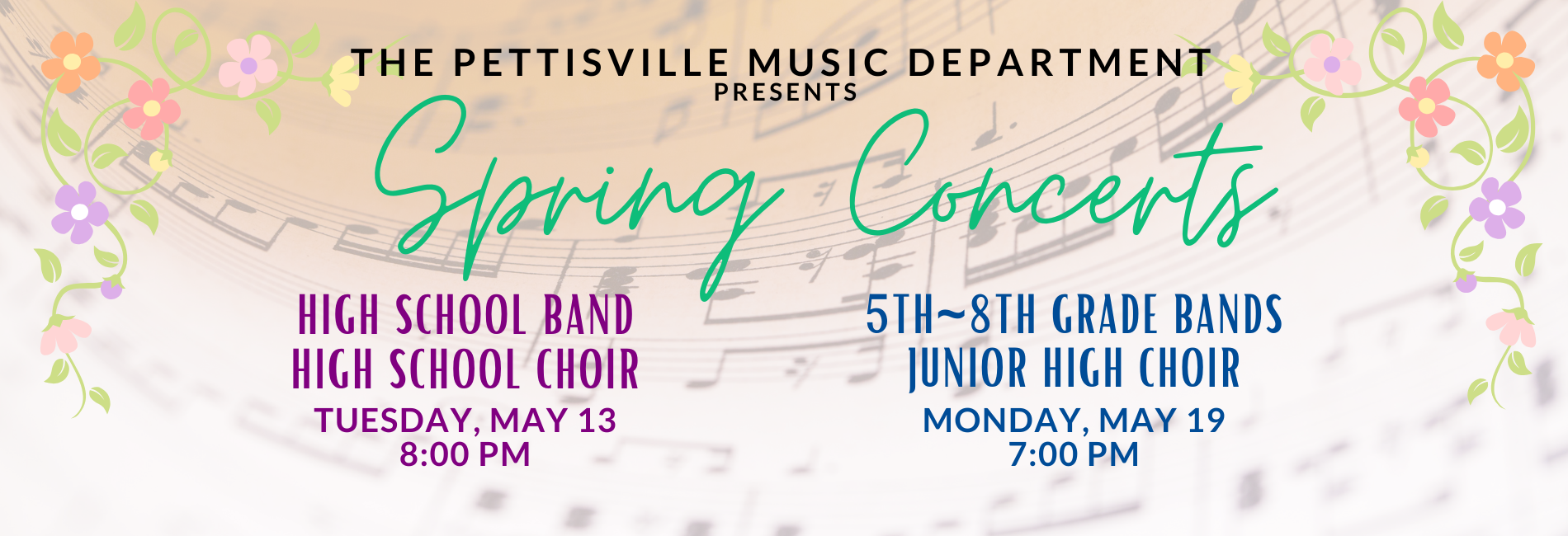 Spring Concerts 2025