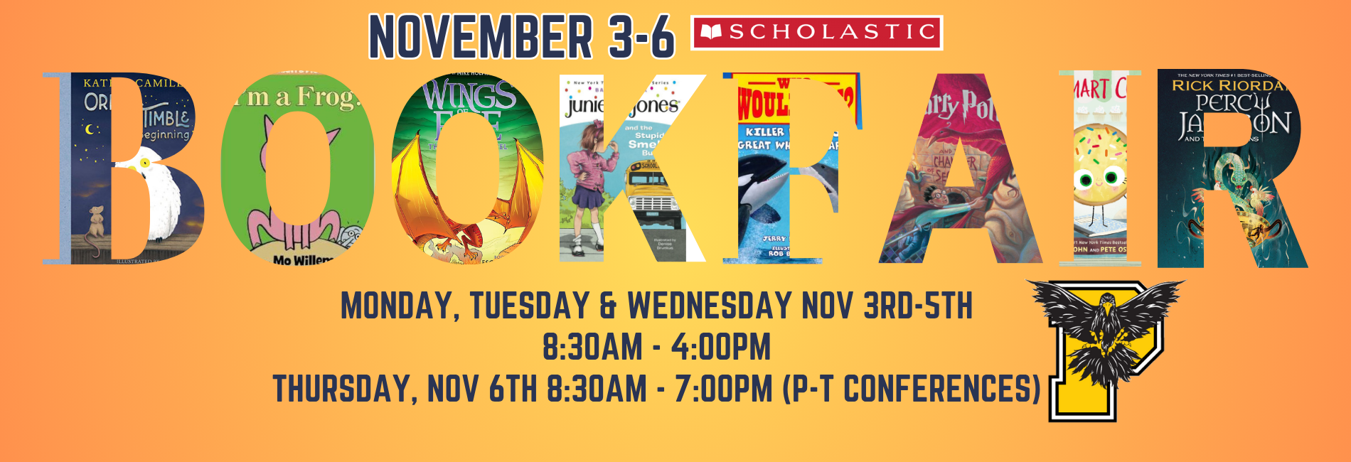 Book Fair Hours & Times - 2025