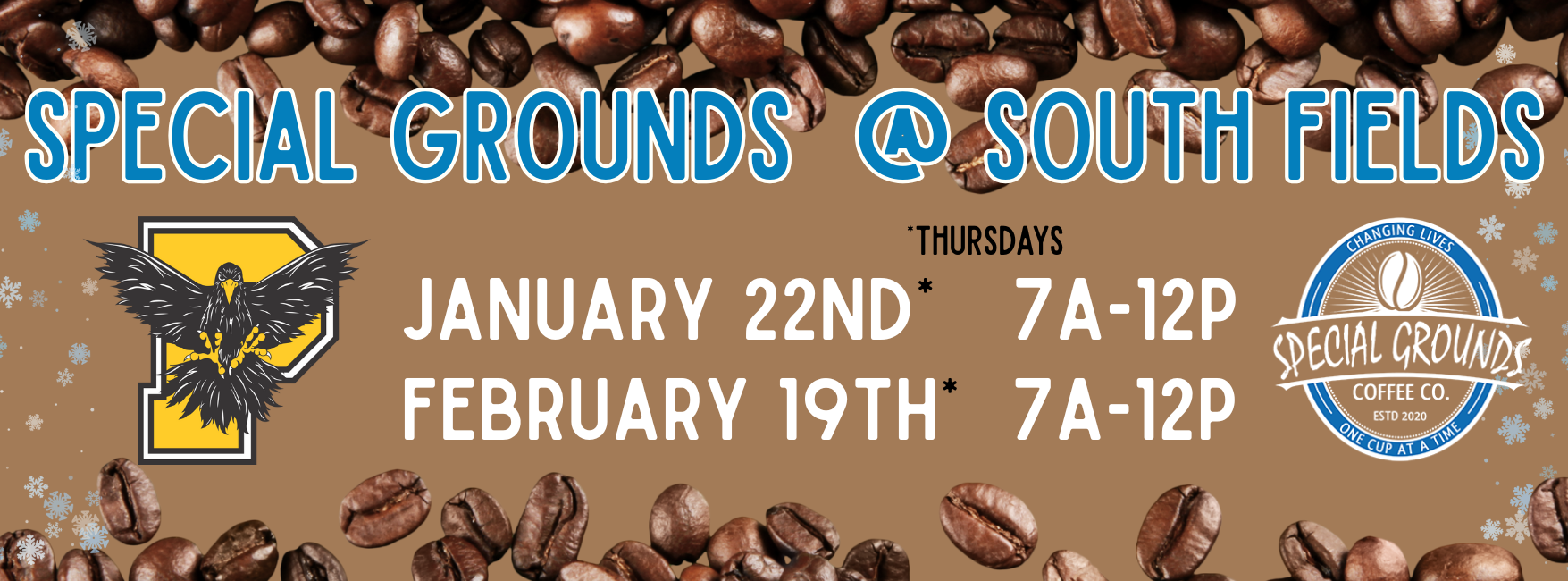 Coffee Truck Schedule - Winter
