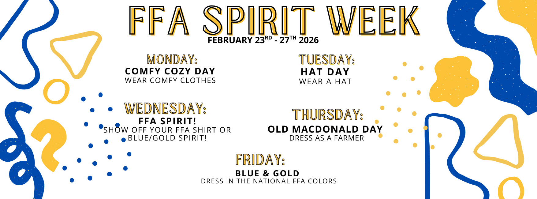 FFA SPIRIT WEEK